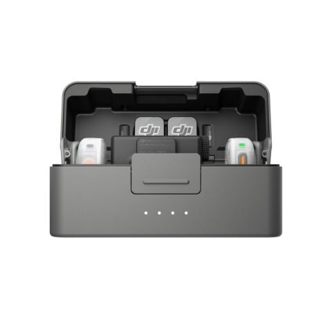 DJI Mic Mini 2S İkili Kablosuz Yaka Mikrofon Seti (2 TX + 1 RX + Şarj Kutusu)