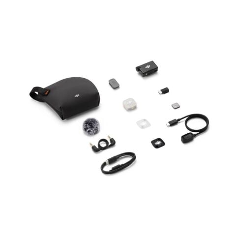 DJI Mic Mini 2S Kablosuz Yaka Mikrofon Seti (1 TX + 1 RX)