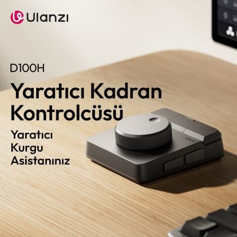 Ulanzi D100H Dial Video Editing Controller Düzenleme Kontrolcüsü - I003