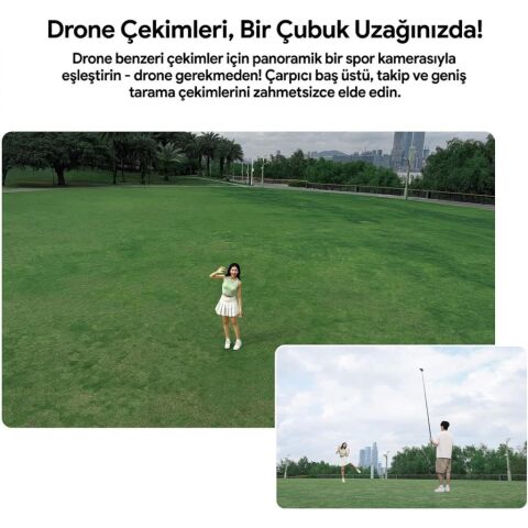 Ulanzi VL02 2.7 Metre Karbon Fiber Uzatılabilir Selfie Çubuğu 800g Taşıma Kapasiteli - T096