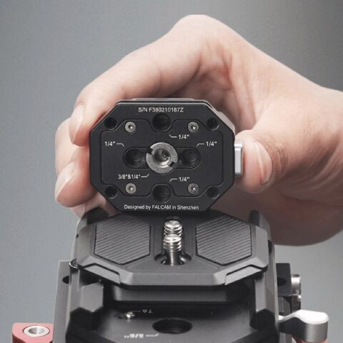 FALCAM F38 Multi-Hole Quick Release Base Arca Uyumlu 1/4'' 3/8'' - 3364