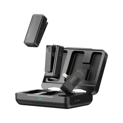 Ulanzi UW-MIC Kablosuz İkili Kayıt Yaka Mikrofonu - Lightning