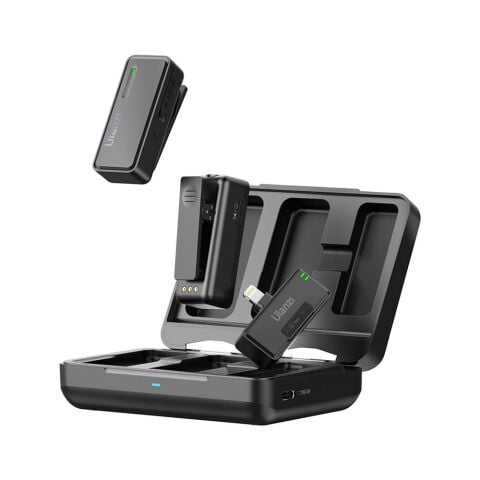 Ulanzi UW-MIC Kablosuz İkili Kayıt Yaka Mikrofonu - Lightning