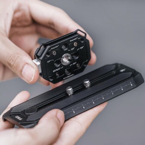 FALCAM F38 Multi-Functional Quick Release Base Arca Uyumlu 1/4'' 3/8'' Askı Bağlantılı - F38B4406