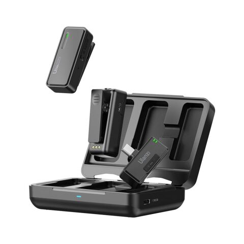 Ulanzi UW-MIC Kablosuz İkili Kayıt Yaka Mikrofonu - Type-C