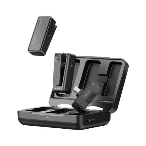 Ulanzi UW-MIC Kablosuz İkili Kayıt Yaka Mikrofonu - Type-C