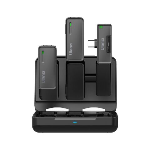 Ulanzi UW-MIC Kablosuz İkili Kayıt Yaka Mikrofonu - Type-C