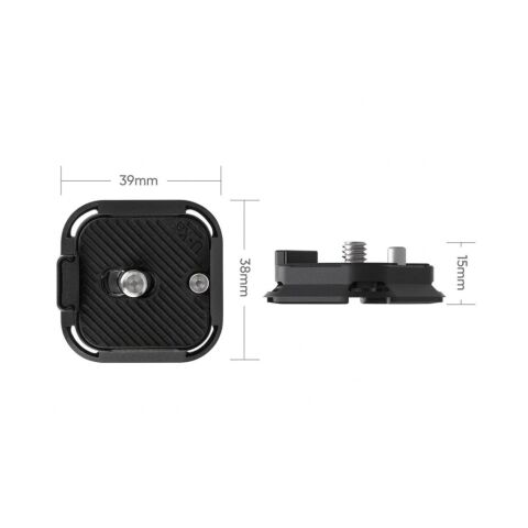 Ulanzi UKA09 Anti-Twist Quick Release Plate Uka Arca Uyumlu Kamera Montaj Plakası - C080