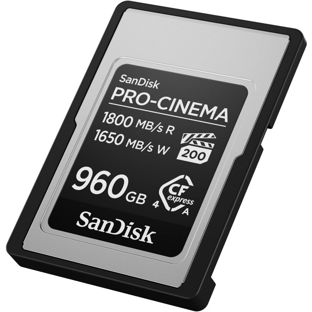 SANDISK 960GB PRO-CINEMA CFexpress Type A Hafıza Kartı (SDCFEA-960G-GN4NN)