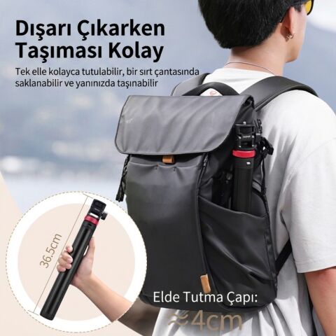 Ulanzi MT-79 2m Alüminyum Hızlı Açılır Tripod Işık Standı ve Işık Ayağı - T075GBB2