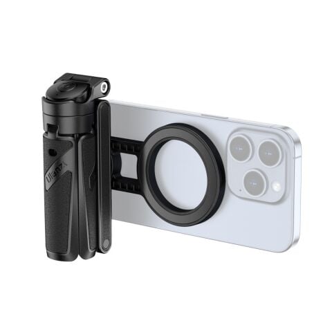 Ulanzi JJ03S Manyetik Telefon Tripodu 360° Selfie Çubuğu Bluetooth Kumandalı Siyah - T090A