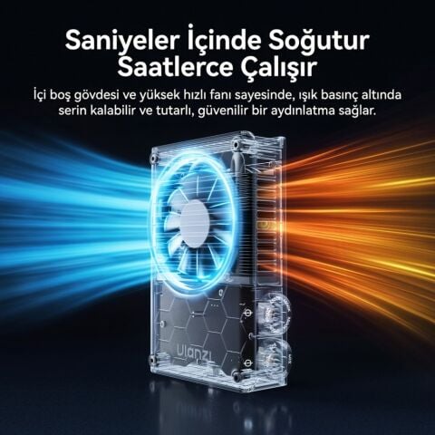 Ulanzi C01 100W COB Bi-Color LED Video Işığı Mini Bowens Condenser Lens - L252