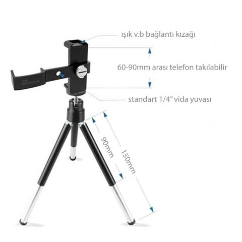 Dji Osmo Pocket İçin Telefon Bağlantı Aparatı