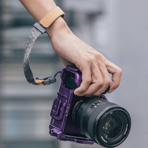 FALCAM F22 F38 F50 Quick Release Camera Cage A7C II Uyumlu Kamera Kafesi Mor - C00B3A01P