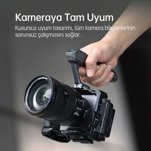 FALCAM F22 F38 F50 Quick Release V3 FX3 FX30 Uyumlu Modüler Kamera Kafesi Siyah - C00B2823B