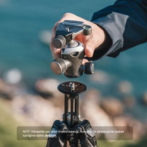 FALCAM TreeRoot Quick Lock Carbon Fiber Travel Tripod - T00A4302