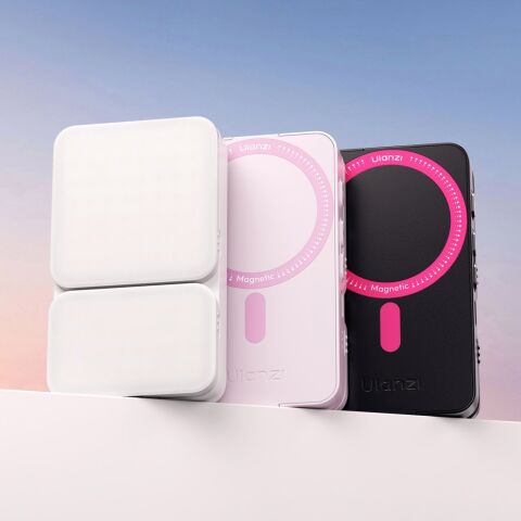 Ulanzi GL01 GlowUp Manyetik Telefon LED Dolgu Işığı Siyah - L288