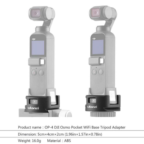 Ulanzi OP-4 Osmo Pocket Wifi İçin Tripod Aparatı