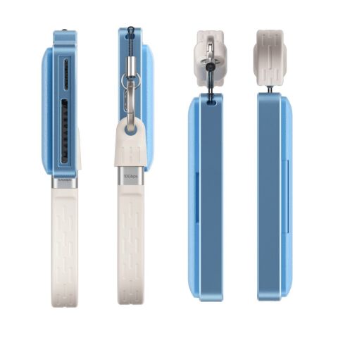 Ulanzi DC01 2 in 1 Taşınabilir SD Hafıza Kartı Saklama Kutusu Mavi - X149