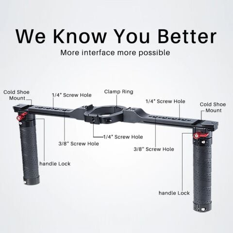UURig DH13 Dji Ronin S SC Dual Handle Grip