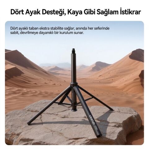 Ulanzi TT91 Otomatik Açılır 1/4 inç Bağlantılı Uzatma Çubuğu - T192