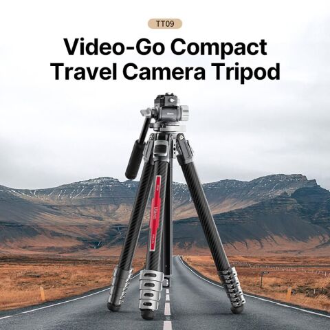 Ulanzi TT09 VideoGo Carbon Fiber Travel Video Tripod