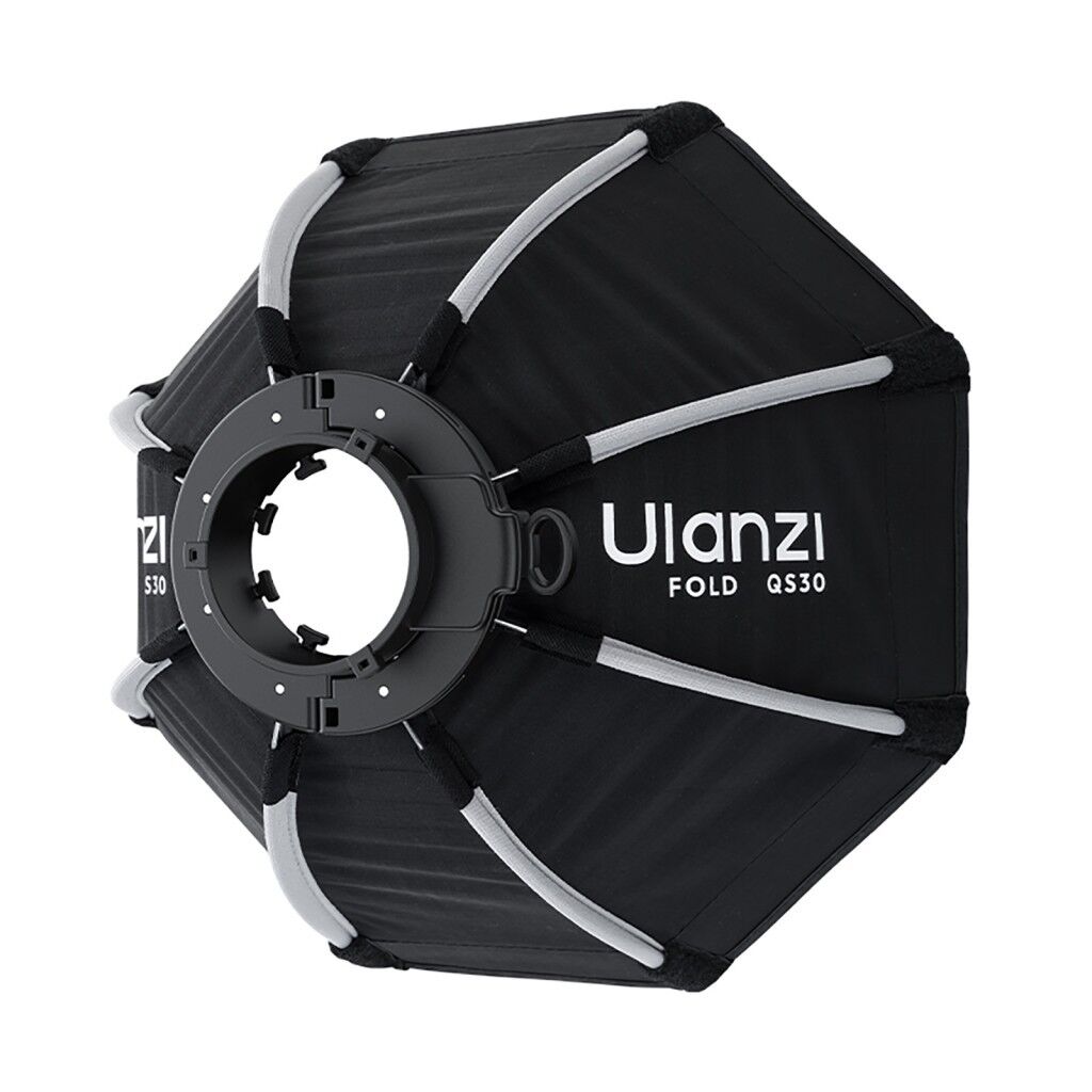 Ulanzi FOLD QS30 30cm Mini Bowens Mount Gridli Octagonal Softbox - L304