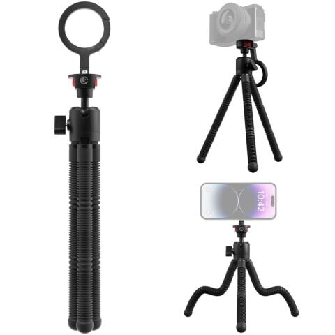 Ulanzi MT30 Telefon ve Kamera Uyumlu Manyetik Esnek Tripod - T176