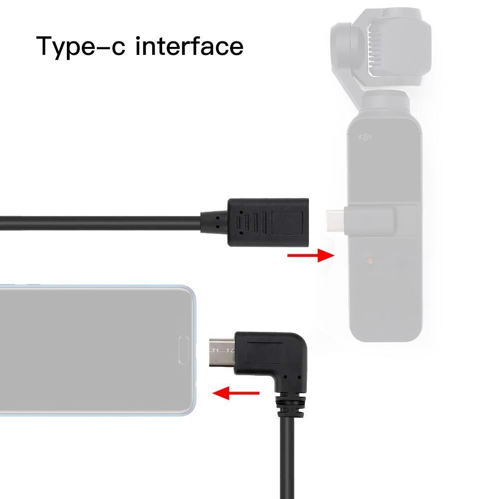 Dji Osmo Pocket Type-c Uzatma Kablosu