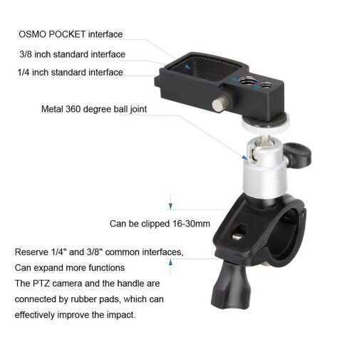 Dji Osmo Pocket İçin Boru Bağlantı Aparatı