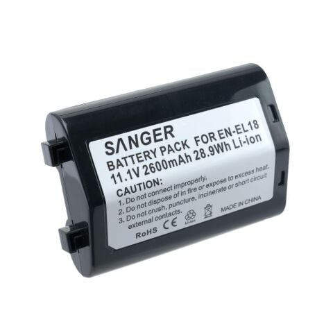 Sanger EN-EL18 Nikon Fotoğraf Makinesi Batarya