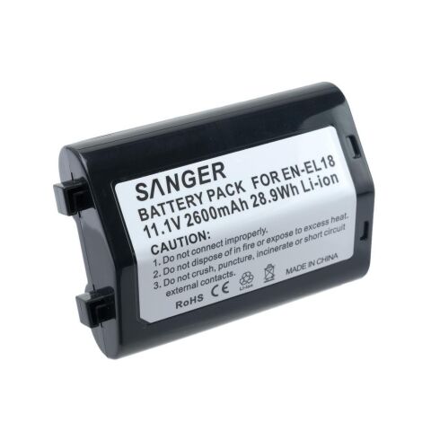 Sanger EN-EL18 Nikon Fotoğraf Makinesi Batarya