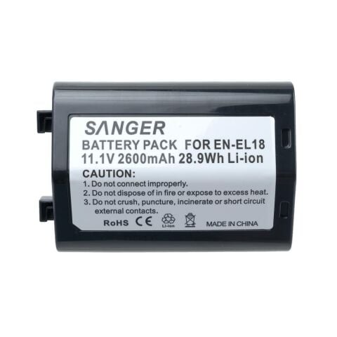 Sanger EN-EL18 Nikon Fotoğraf Makinesi Batarya