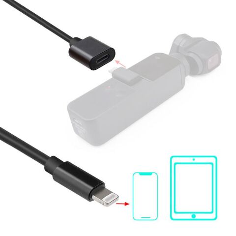 Dji Osmo Pocket Lightning Uzatma Kablosu