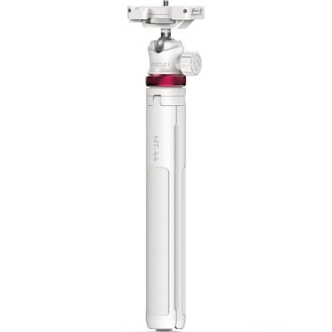 Ulanzi MT-44 149cm 2si 1 Arada Hızlı Açılır Selfie Çubuğu Tripod Telefon Kamera Uyumlu Beyaz - 2503E