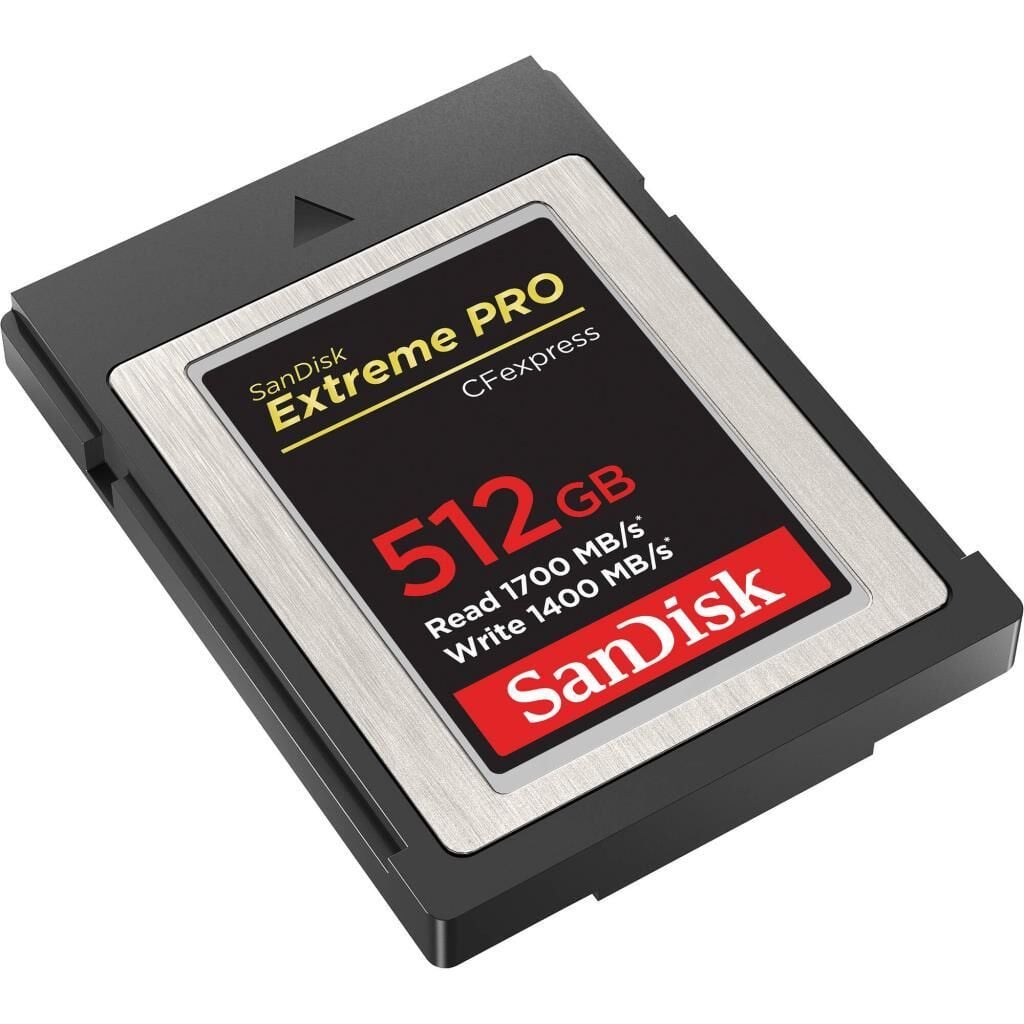 SanDisk Extreme PRO 512GB 1700MB/s CFexpress Type B Hafıza Kartı - SDCFE-512G-GN4NN