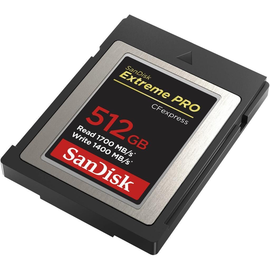 SanDisk Extreme PRO 512GB 1700MB/s CFexpress Type B Hafıza Kartı - SDCFE-512G-GN4NN