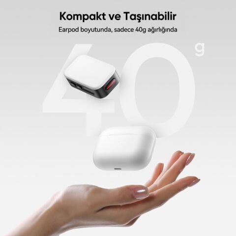 Ulanzi M02 7W 5600K CRI 95+ Bluetooth Mini Flaş ve LED Video Işığı - L217A