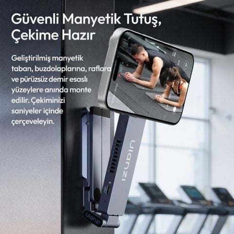 Ulanzi MA58 SSD Enclosure 10Gbps Manyetik Telefon Standı Tripod - S046