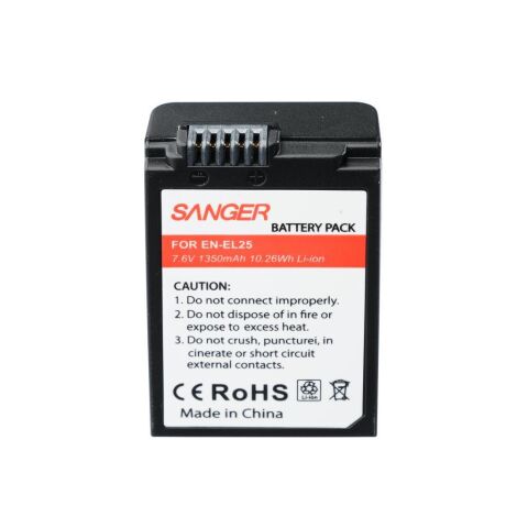 Sanger EN-EL25 Nikon Fotoğraf Makinesi Batarya