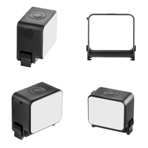 Ulanzi LM24 Osmo Action Serisi ve Nano Uyumlu Manyetik Quick Release Mini LED Dolgu Işığı - L298