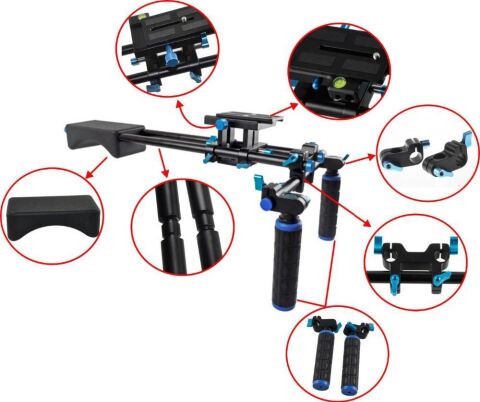 Fotga RL-04 Dsrl Rig Omuzluk