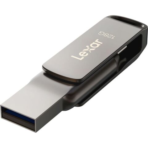 Lexar 128GB JumpDrive Dual Drive D400 USB 3.2 Gen 1 USB-C / USB-A - LJDD400128G-BNQNG