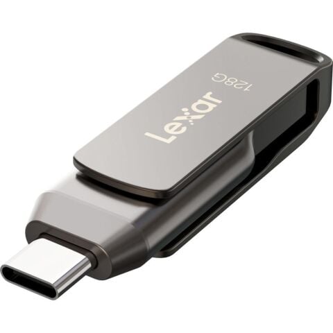 Lexar 128GB JumpDrive Dual Drive D400 USB 3.1 Gen 1 USB-C / USB-A - LJDD400128G-BNQNG