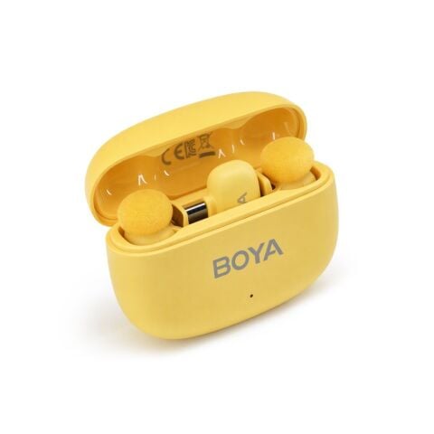 BOYA Mini 2 AI Kablosuz Yaka Mikrofonu Type-C Sarı - SKU02Y