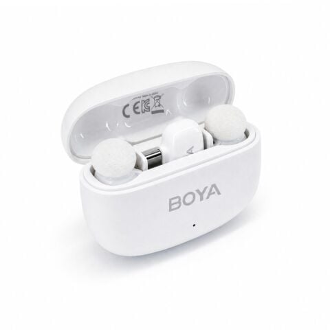 BOYA Mini 2 AI Kablosuz Yaka Mikrofonu Type-C Beyaz - SKU02W