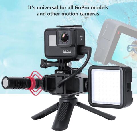 Vijim GP-1 Gopro Mikrofon Çevirici Yuvalı Çerçeve