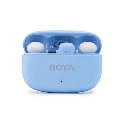 BOYA Mini 2 AI Kablosuz Yaka Mikrofonu Type-C Mavi - SKU02B