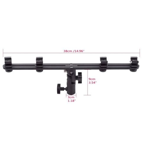 Fotga V36 Umbrella Şemsiye Flaş Tutucu Dörtlü