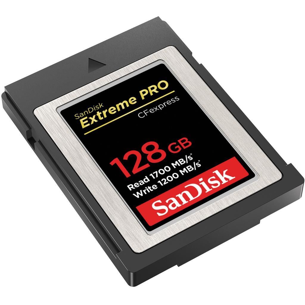 SanDisk Extreme PRO 128GB 1700MB/s CFexpress Type B Hafıza Kartı -SDCFE-128G-GN4NN